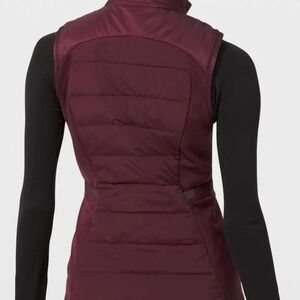 Lululemon Athletica Maroon Puffer Vest